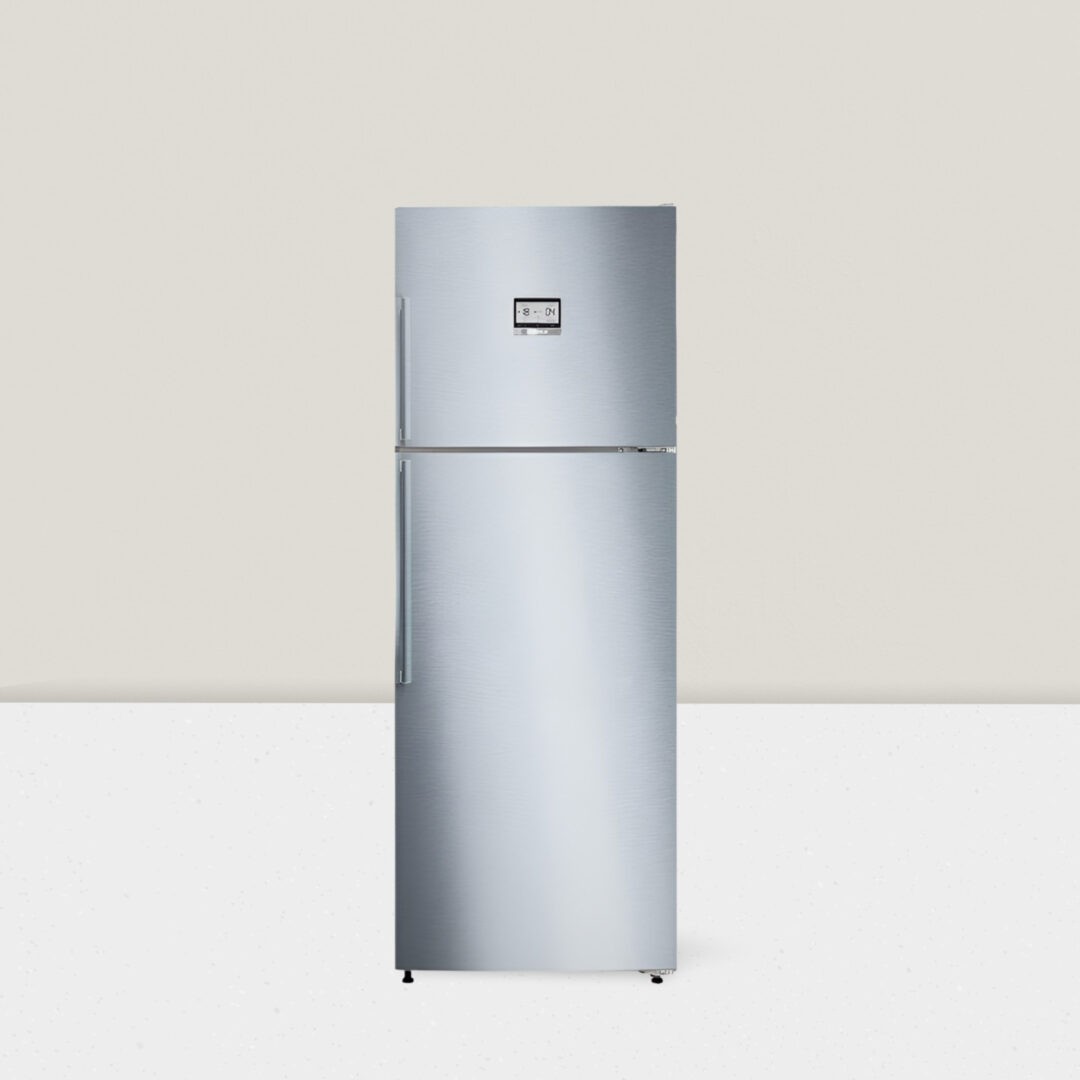 Bosch 542 Litre 2 Star Double Door Refrigerator with Vita Fresh, 13 hour Cooling Retention and on Door Electronic Display, Brushed steel, KDN76AID0I - Image 2