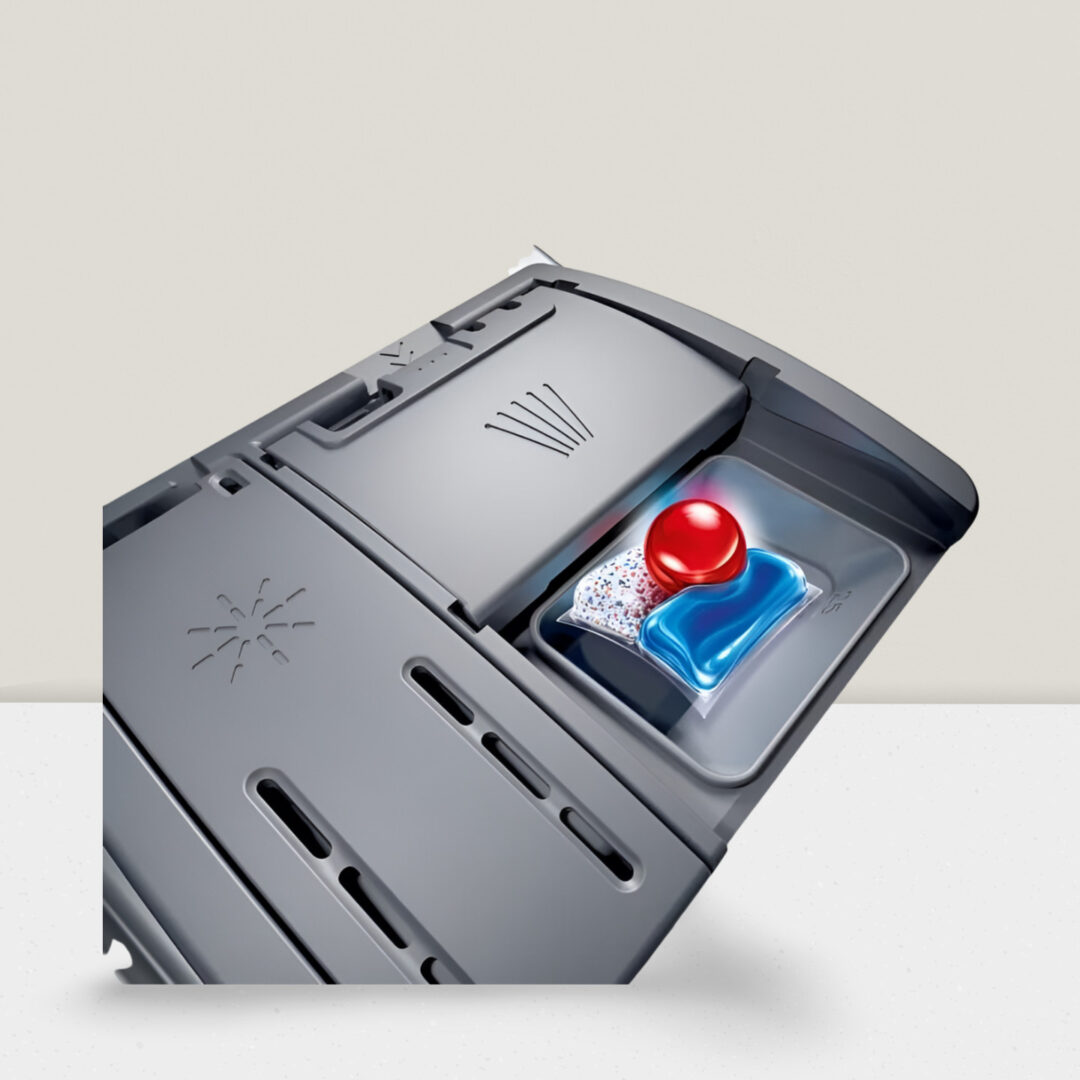 BOSCH Series 6 14 Place Settings Free Standing Dishwasher with Glass Protection Technology (No Pre-rinse Required, Silver) SMS6IKI01I - Image 7