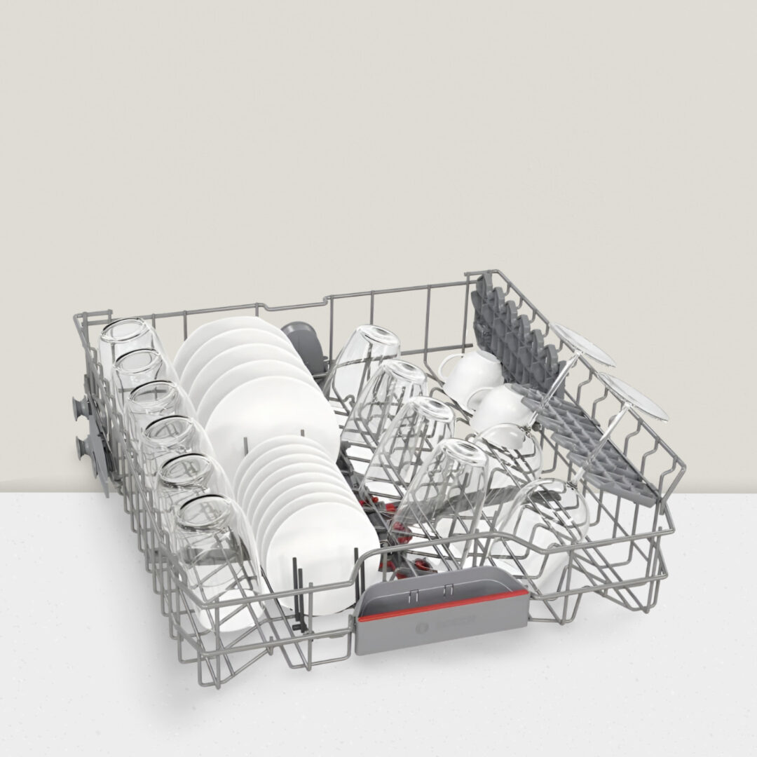 BOSCH Series 6 15 Place Settings Free Standing Dishwasher with Anti-Fingerprint (No Pre-rinse Required, Silver Inox) SMS6HMI00I - Image 10