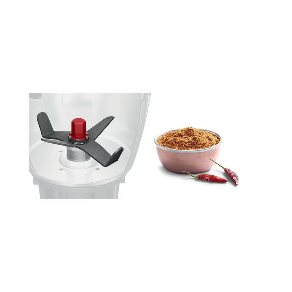 Bosch 1000 Watt 4 Jar Mixer Grinder with Stone Pounding Technology, Dark Blue, MGM8842DIN - Image 7