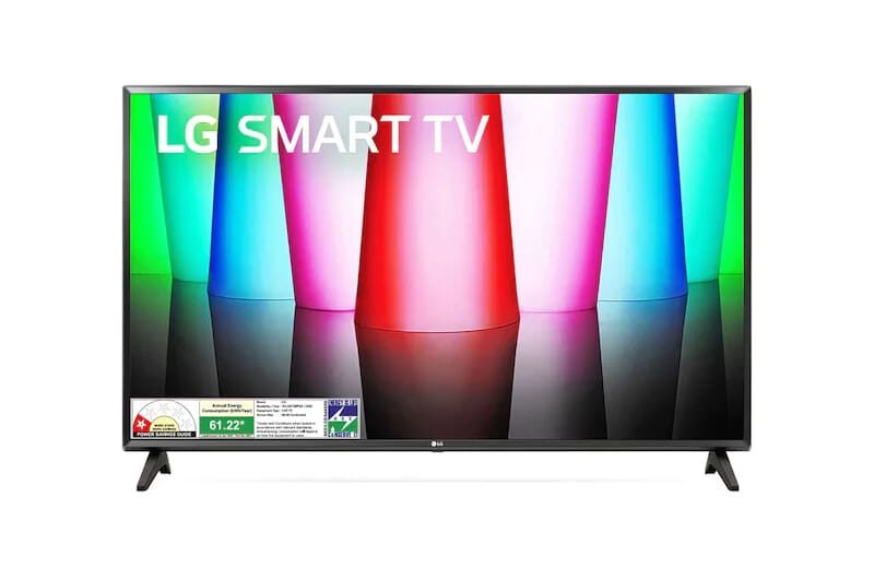 LG 80cm (32) Smart TV (LR57), α5 Gen6 AI Processor, 60Hz Refresh Rate, Active HDR, AI Sound