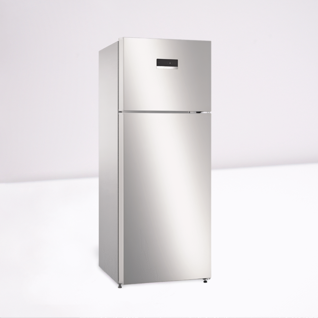 Bosch Series 2 243 L Frost Free Double Door Refrigerator, CTN27S031I (Shiny Silver)
